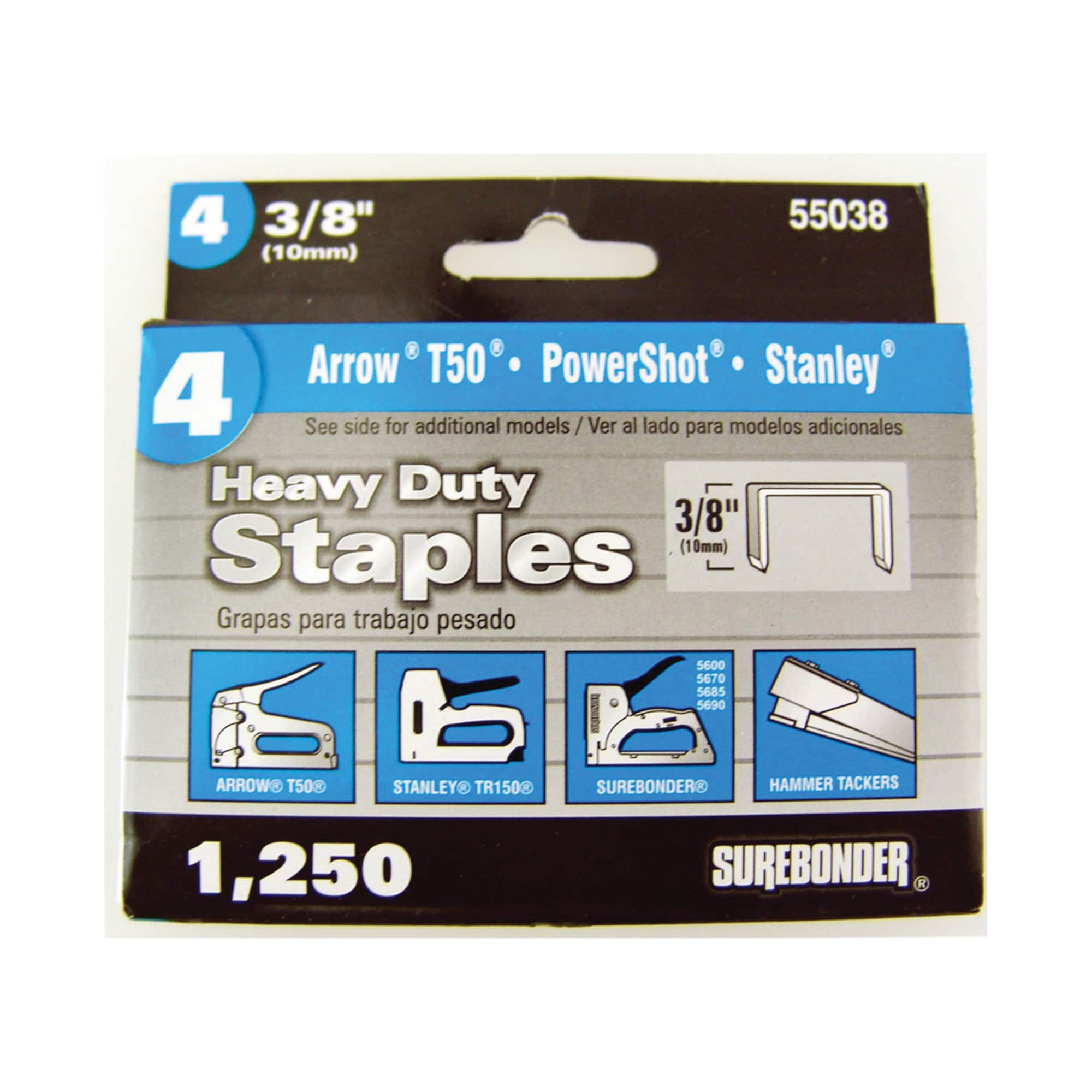 FPC Corporation 3/8" Heavy-Duty Staples, 1,250ct.